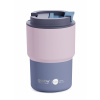 Asobu MINI PICK-UP cestovný termohrnček PASTEL PINK 350ml
