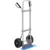 Hliníková rudla na vrecia ,lopata š x h 450 x 160 mm, modrá EUROKRAFTpro