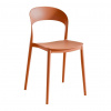 Tempo Kondela Stohovateľná stolička, oranžová, RADANA NEW