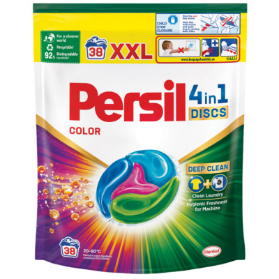 Persil pracie kapsuly Discs 4v1 Deep Clean Plus Color 38 ks
