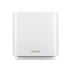 ASUS ZenWiFi AX (XT9) AX7800 1er Pack Weiß Trojpásmový (2,4 ghz/5 ghz/5 ghz) Wi-Fi 6 (802.11ax) Biela 4 Vnútorný (90IG0740-MO3B60)