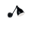 Moderné svietidlo IDEAL LUX Newton AP1 Nero 027852