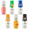 SodaStream sirup 6 ks Pepsi Mirinda 7Up Grapefruit Orange-Mango Pepsi Max
