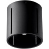 Sollux Lighting Inez stropné svietidlo 1x40 W čierna SL.0356