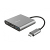 TRUST DALYX 3-IN-1 USB-C ADAPTER 23772