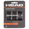 Head Super Comp overgrip omotávka tl. 0,5 mm čierna - 3 ks