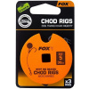 FOX Standard Chod Rigs Barbed veľ.5 30lb 3ks