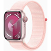Apple Watch S9 Cell /45mm/Pink/Sport Band/Light Pink MRMM3QC/A