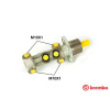BREMBO Hlavný brzdový válec BREMBO M 23 041