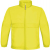 B&C | Sirocco /kids, Detská vetrovka bez podšívky, žltá ultra, 9-11