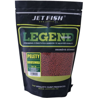 Jet Fish Pelety Legend Brusnica 4 mm 1 kg