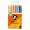 Akrylové Popisovače Molotow - One4All 127HS Pastelový set Moderný