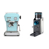 Ascaso Dream ONE, Kid Blue + Rancilio Rocky Doserless