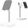 Stolný stojan na telefón Biely