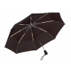 Automatický skladací dáždnik, čierna