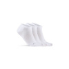 Funkční ponožky CRAFT CORE Dry Footies 5-pack - bílá Velikost: 40-42