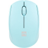 Myš Natec STORK /Kancelářská/Optická/1600 DPI/Bezdrátová USB/Modrá NMY-2001