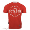 Tričko - Octagon - Athletic Brands - Červené