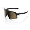100% S3, Soft Tact Black -Soft Gold Mirror Lens, 60005-00002