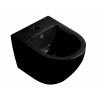 CERANO - Závesný bidet Fizo - čierna lesklá - 36x37x49 cm CER-417398