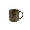 Fox Green and Camo Head Ceramic Mug