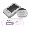 USB flash disk 32 GB BIELY s GRAVÍROVANÍM Spomienky Dovolenka Svadba