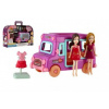Teddies Panenky 2 ks + auto plast s doplňky