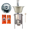 Green Home kotlík na guláš nerez 1,2 mm 40 l INOX, Green Home pokrievka nerez INOX, Green Home nerezová kotlina 45 cm 1,5 mm STRONG EXCLUSIVE, vareška 80 cm SMREK, paprikové korenie na guláš 2 x 100 g