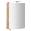 Sapho MIRRÓ galérka s LED osvetlením, 50x70x16cm, ľavá/pravá, dub Alabama, MC050-0022
