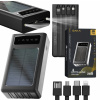 Solárna powerbanka, 20 000mAh, USB-C, Extralink EPB-092, čierna