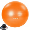 Movit 55 cm pomaranče a červené (Movit Gymnastic guľa s čerpadlom, 55 cm, oranžová)