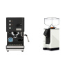 Profitec GO, black + Eureka Mignon Perfetto, BL white