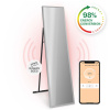 Klarstein La Palma 900 smart, infračervený ohrievač, 40 x 160 cm, 900 W, zrkadlový stojan (HTR10-LaPalmaS900Sv)
