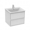 Ideal Standard Connect Air - Skrinka pod umývadlo, 60x44x52 cm, lesklá biela/svetlosivá mat E0818KN