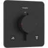 Hansgrohe Ecostat Comfort Q vaňová/sprchová batéria podomietková s termostatom čierna 33713670