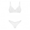 Obsessive - Alissium 2-Pcs Set White M/L