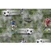 Bavlnená látka PERKÁL - Futbaloví hráči š.147