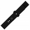 FIXED Silicone Sporty Strap Set with Quick Release 20mm for smartwatch, black FIXSST2-20MM-BK