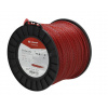 NL27360TCKR Vyžínacie lanko Kramp priemer 2,65 mm, 360 m, špirálové, pružné, červené