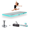 Insportline Airtrack Airstunt 300x100x10 cm biely s ručnou pumpou