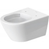 Duravit D-Neo závesné WC 37x54 cm Rimless,hlboké splachovanie,Durafix,Biela 2577090000