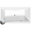 Polysan QUEST SLIM obdélníková vana 180x100x49cm, bílá