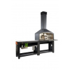 Braaimaster FS Duo Black Kompletná zostava Podstavec: S podstavcom, Farba pracovnej dosky: Antracit