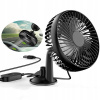 AUTOMOBILOVÝ VENTILÁTOR 12V/24V S PRÍSAVKOU
