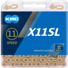 Cyklistická reťaz KMC X11SL Ti-N Gold 11/ (5,5 mm)