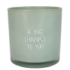 My Flame Lifestyle MY FLAME VONNÁ SVIEČKA - A BIG THANKS TO YOU - MINTY BAMBOO