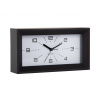 Designové stolní hodiny s budíkem 6066BK Karlsson 20cm