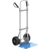Hliníková rudla na vrecia ,lopata š x h 450 x 350 mm, modrá EUROKRAFTpro