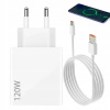 120 W NABÍJAČKA USB-A TYP C RÝCHLE NABÍJANIE 2 PORTY TURBO CHARGE EU