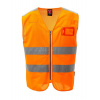 PAYPER ACE MESH S00244-P058 / Vesta s vysokou viditeľnosťou - fluorescent orange XXL